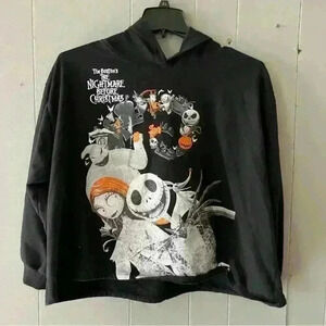 Disney Tim Burton's Nightmare Before Christmas Hoodie Size 1X